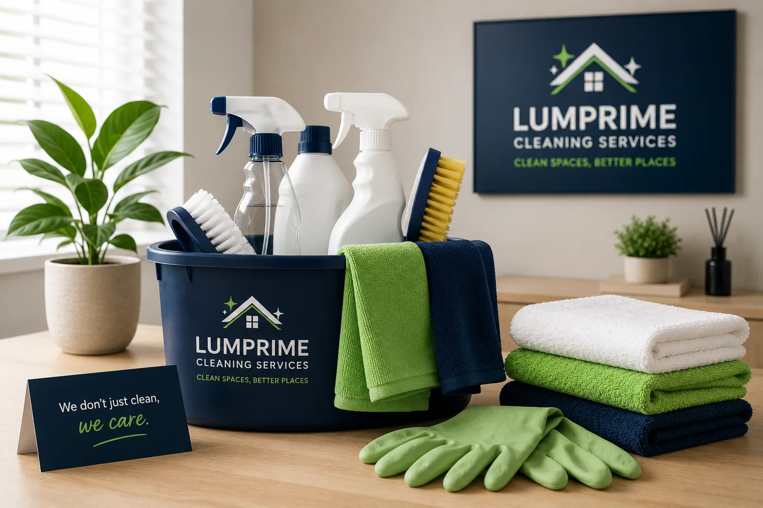Lumprime cleaning equipment and supplies